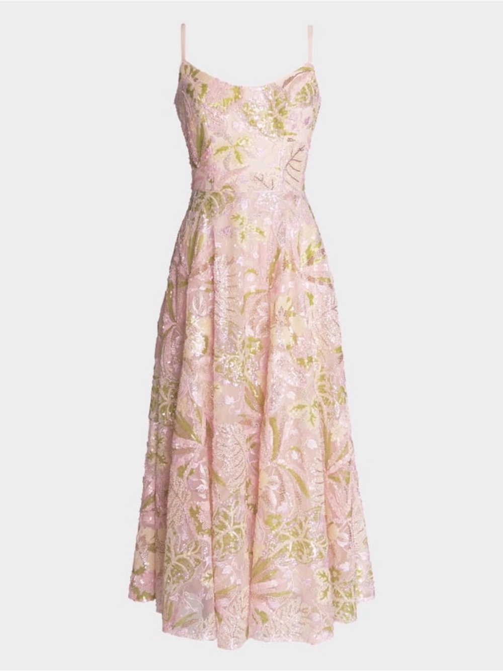 Dress the Population Uma Sequin Floral Dress